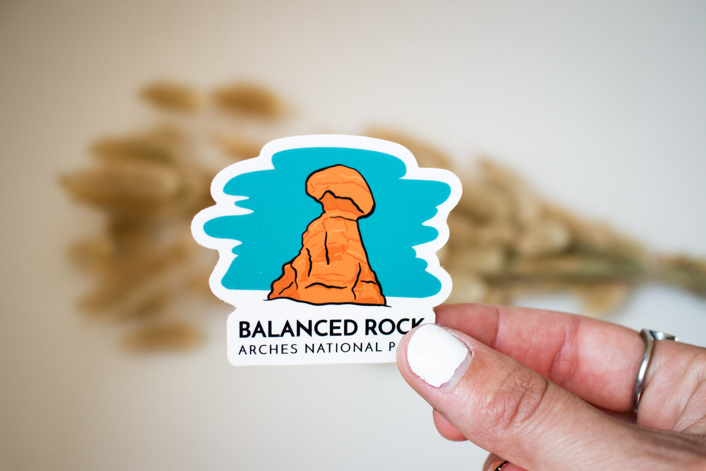 Balanced Rock | Arches National Park Sticker