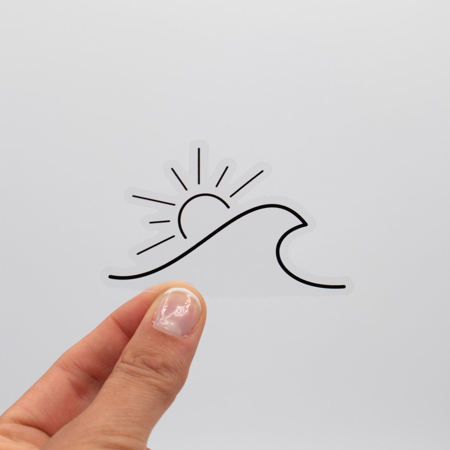 Sun Wave Sticker