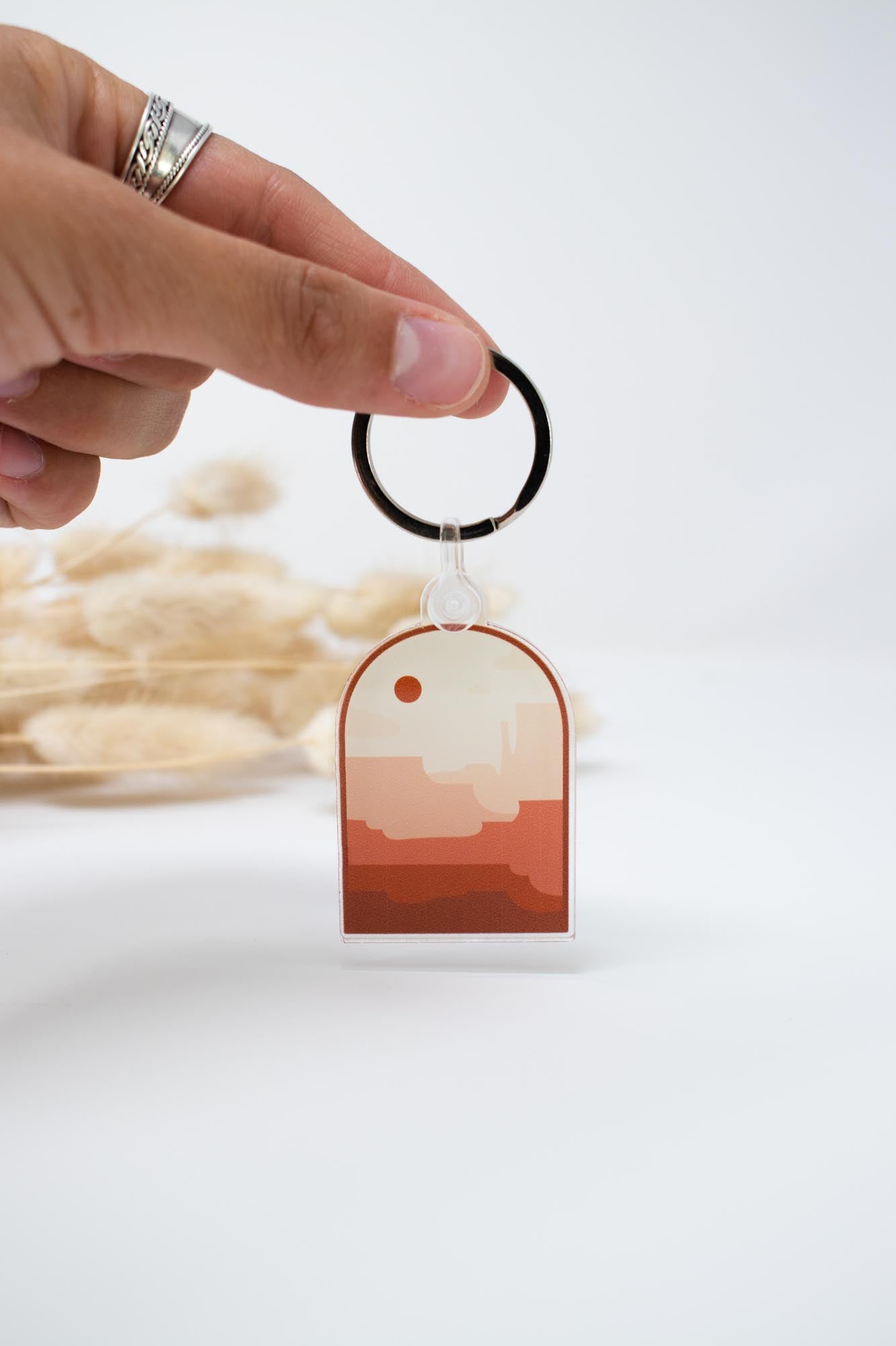 Boho Desert Keychain