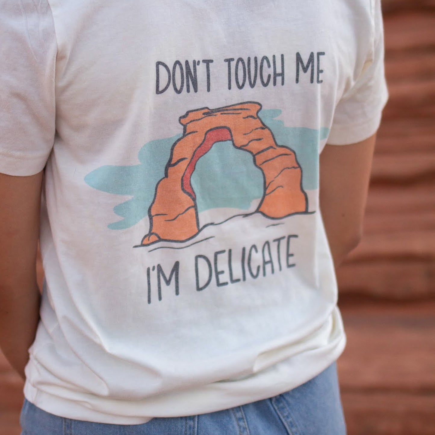I'm Delicate | Arches National Park | Delicate Arch Short Sleeve T-shirt