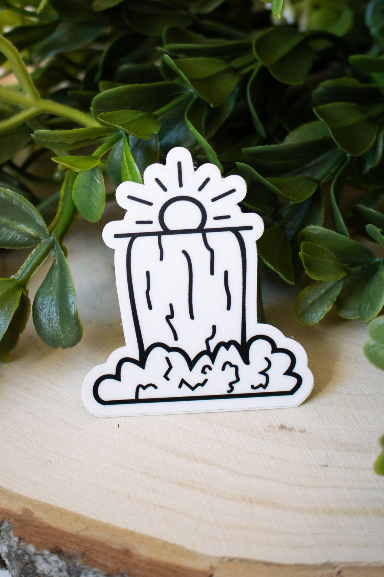 Chasing Waterfalls Sticker