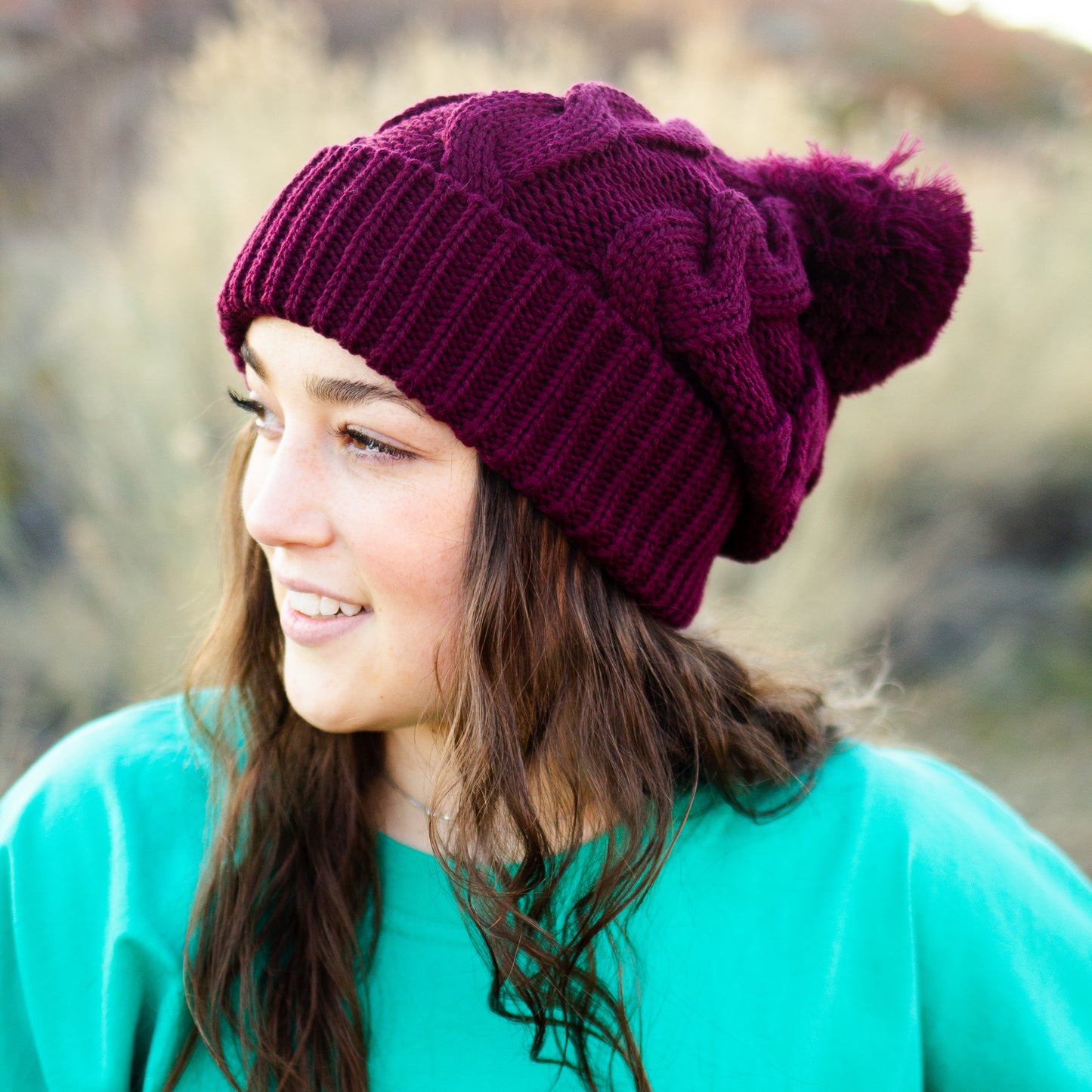 Knit Slouch Beanie