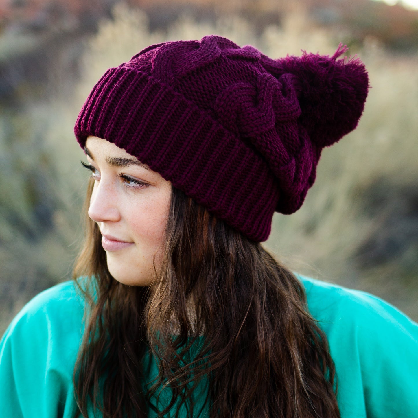 Knit Slouch Beanie