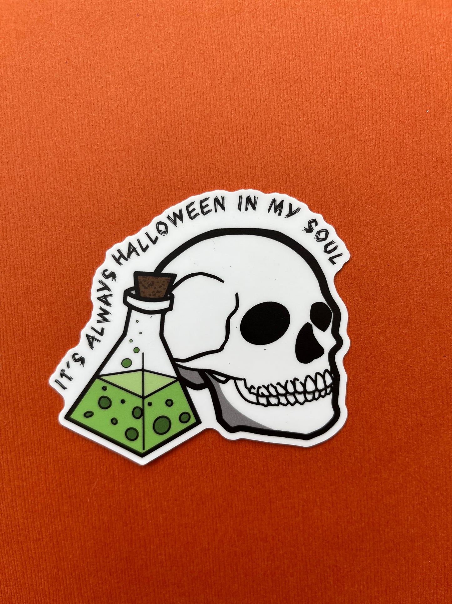 Halloween in my Soul Sticker