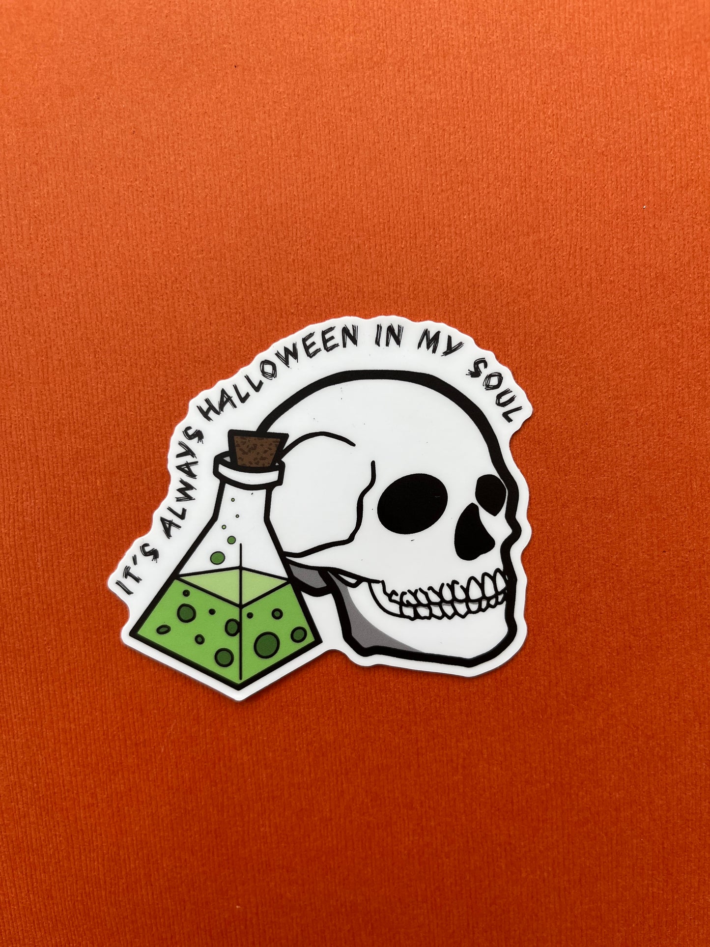 Halloween in my Soul Sticker