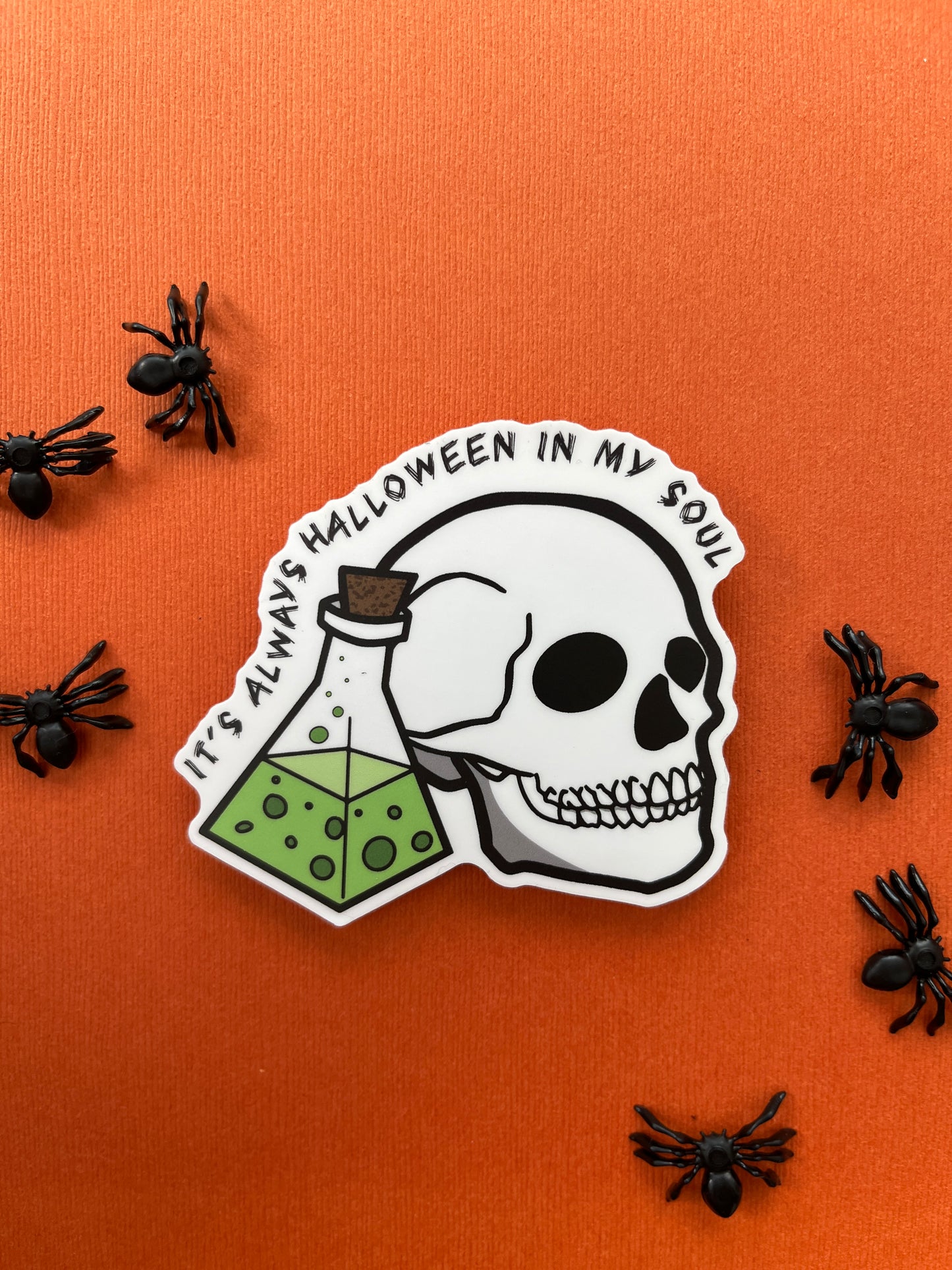 Halloween in my Soul Sticker