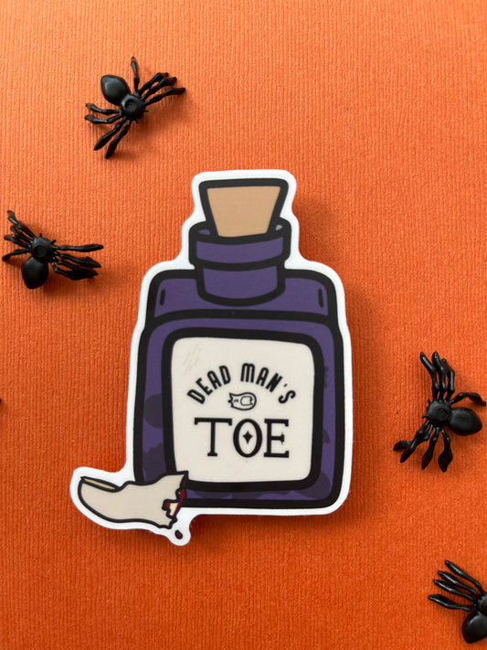 Dead Man’s Toe Sticker