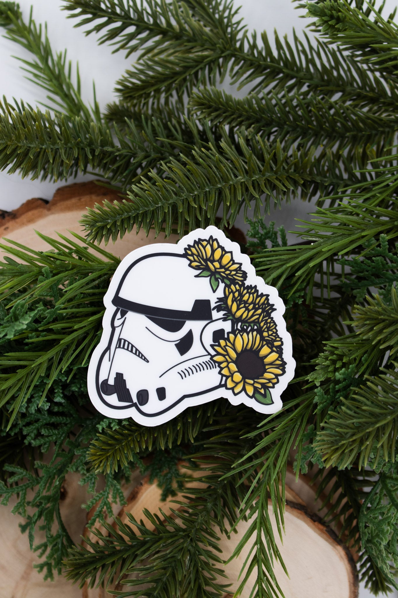 Sunflower Trooper Sticker