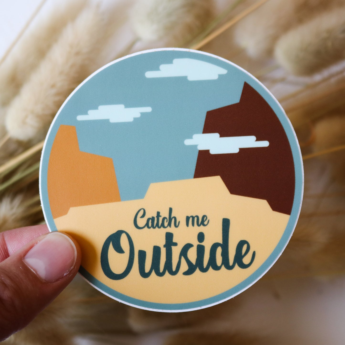 Catch me Outside Sticker