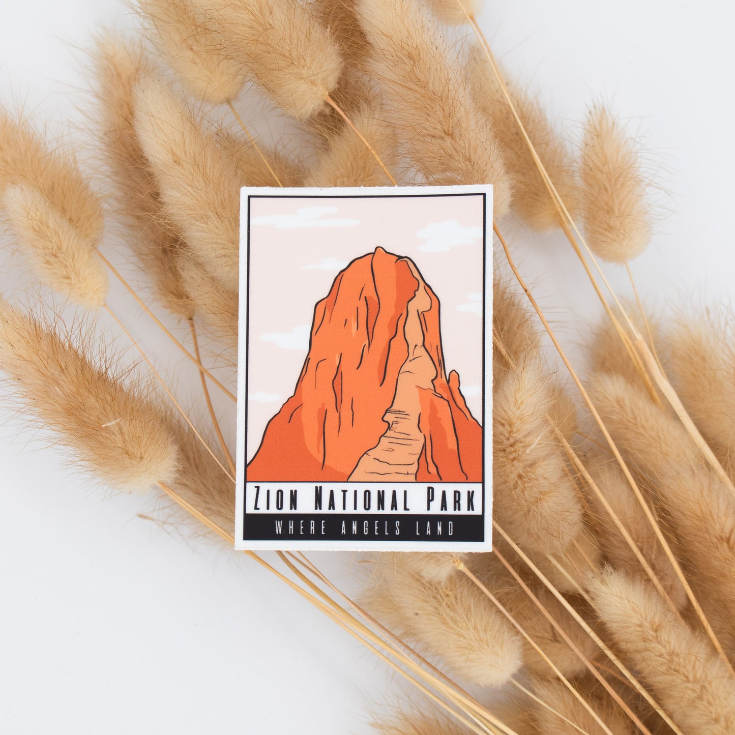 Zion National Park Sticker | Where Angels Land