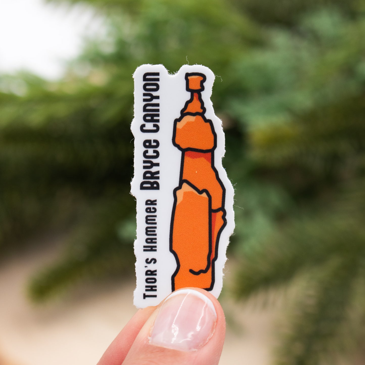 Thor's Hammer Bryce Canyon National Park Sticker