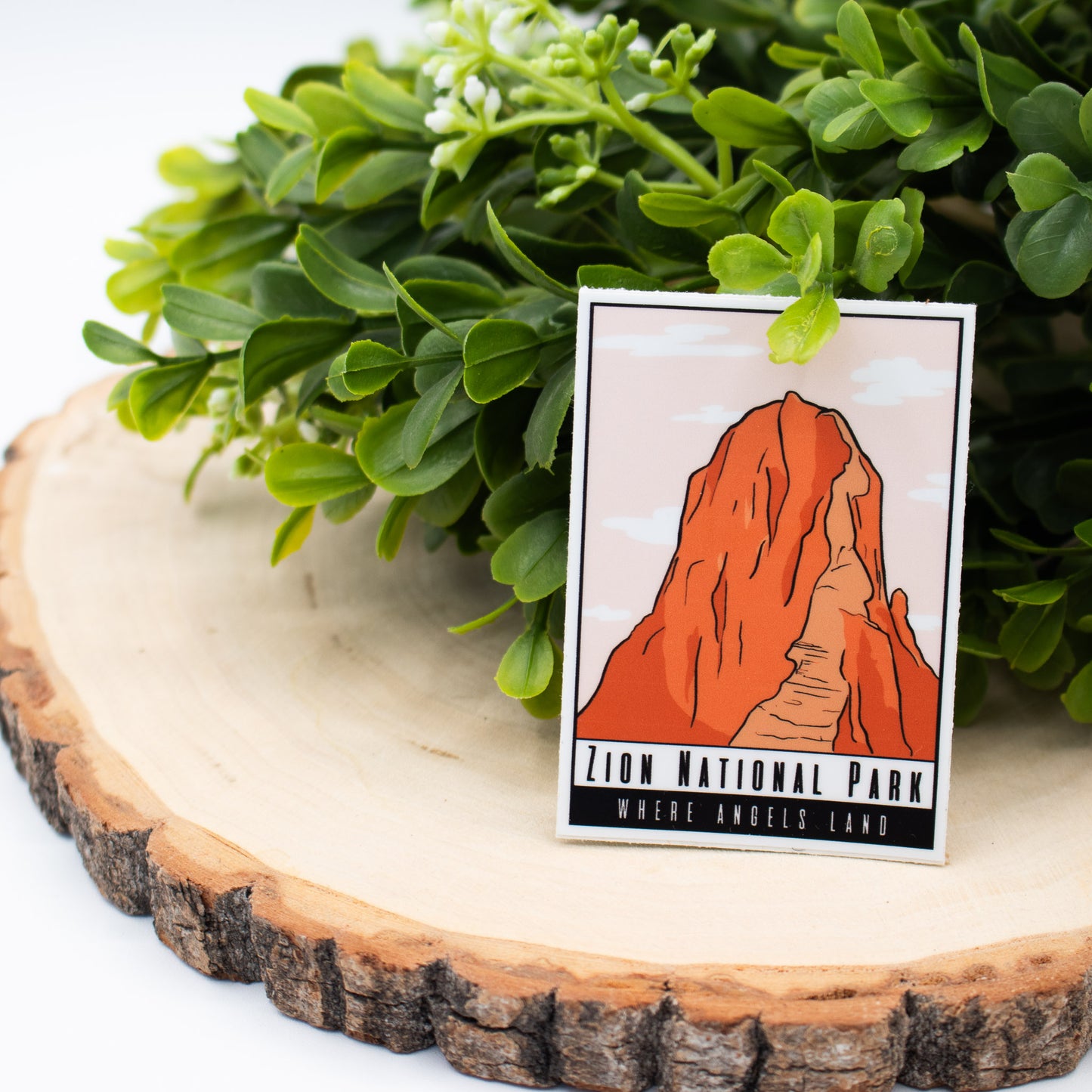 Zion National Park Sticker | Where Angels Land