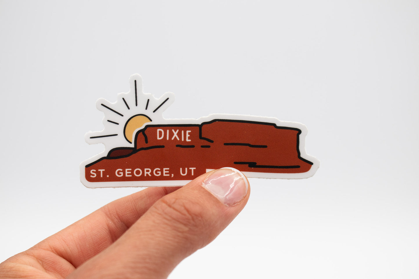 St. George Sugarloaf Waterproof and Dishwasher safe Sticker