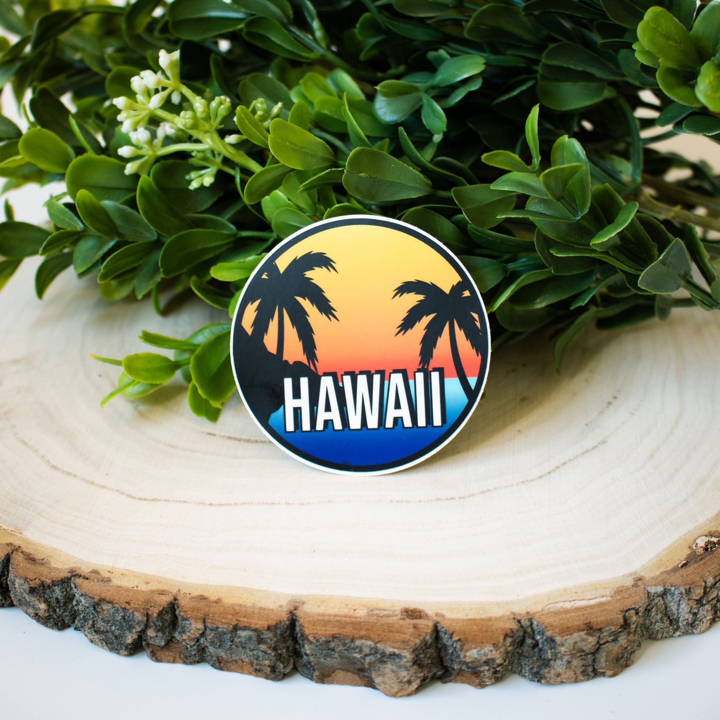 Hawaii Sunset Sticker