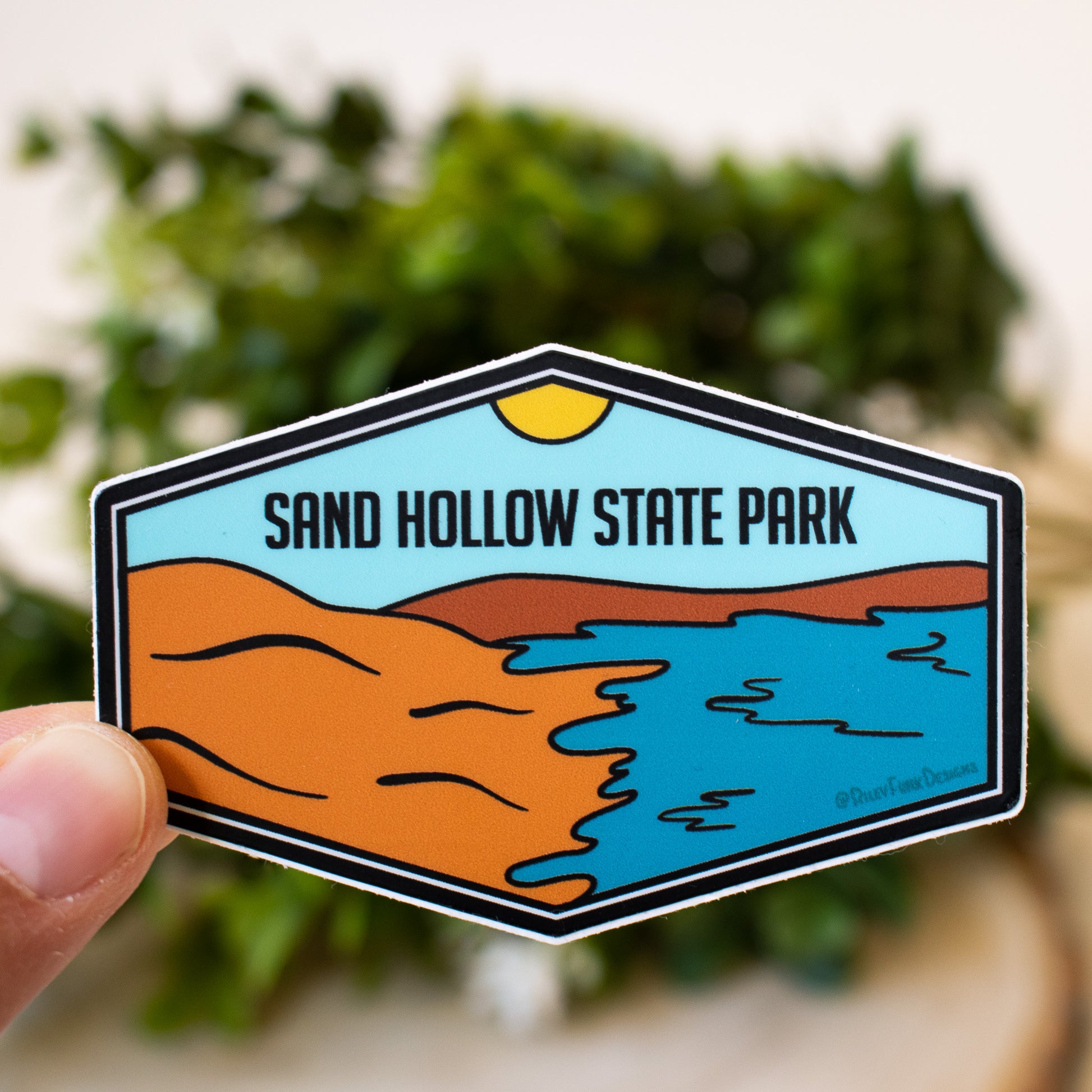 Sand Hollow State Park Sticker