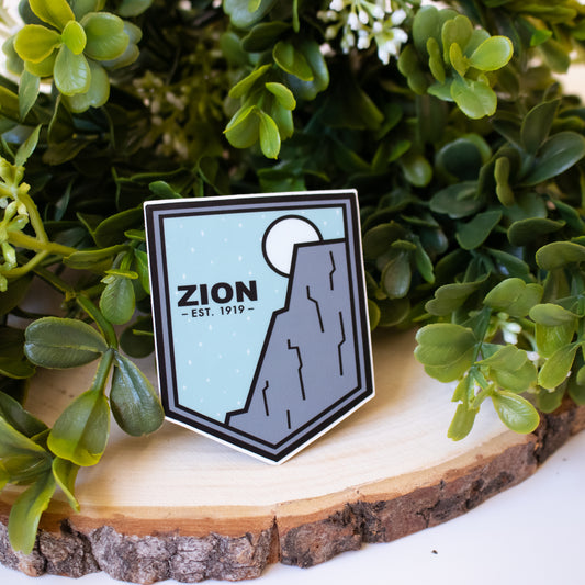 Zion National Park Sticker