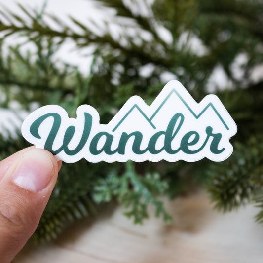 Wander Sticker