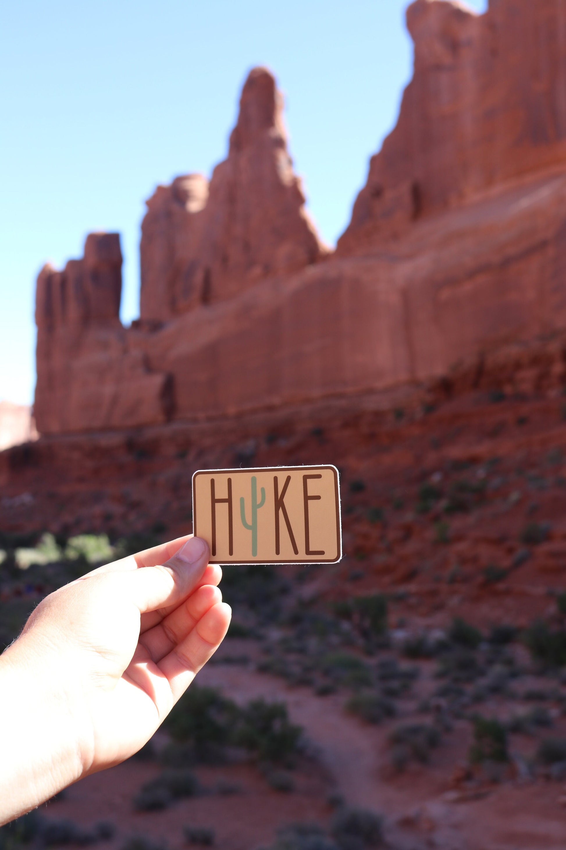 Hiking Sticker