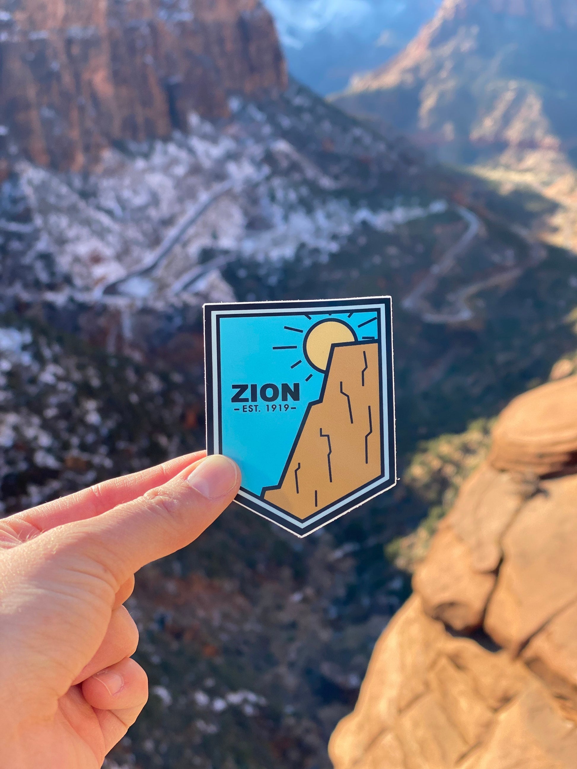 angels landing sticker