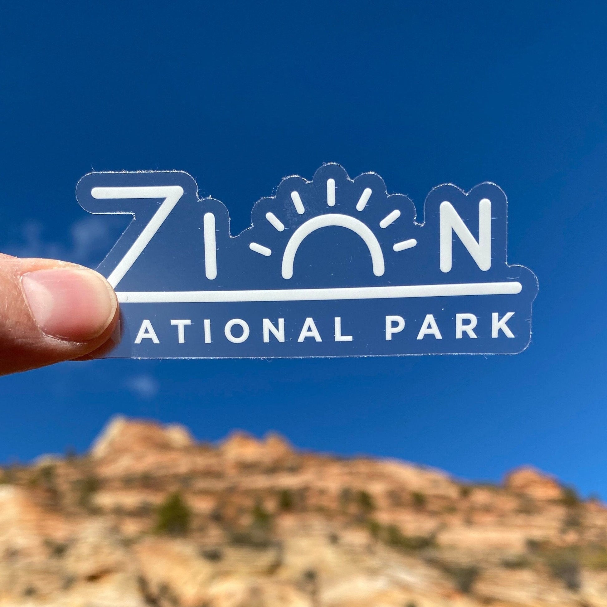 Zion National Park Decal